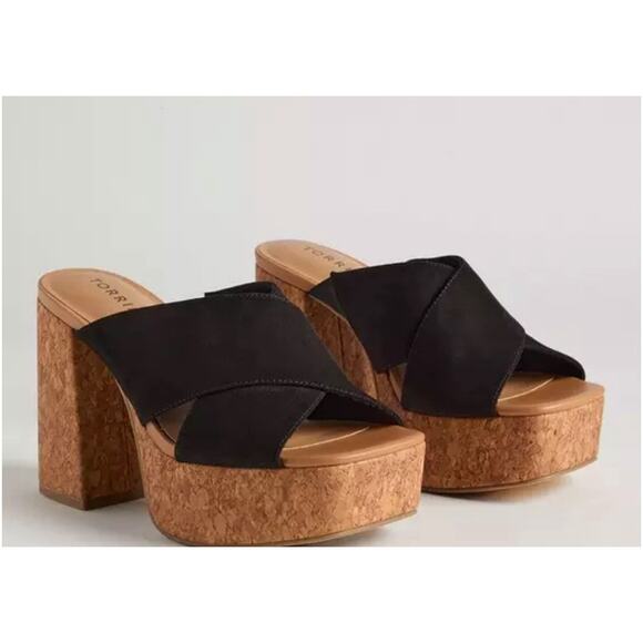 Torrid X-Band Platform chunky Heeled Sandal Size 9WW NWT - Picture 4 of 12